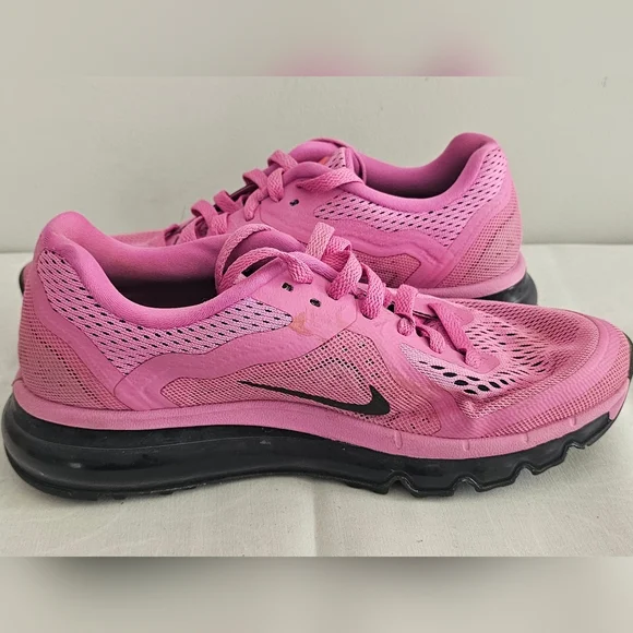 NIKE Air Max Pink & Black Womens Running Shoes, Sneakers - Picture 6 of 9